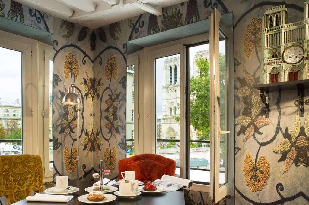 Hotel Le Notre Dame Saint Michel Paris Restaurang bild