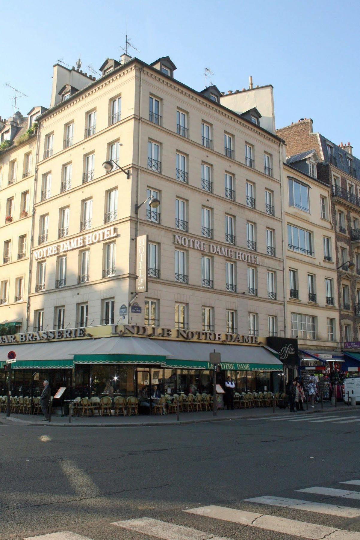 Hotel Le Notre Dame Saint Michel Paris Exteriör bild