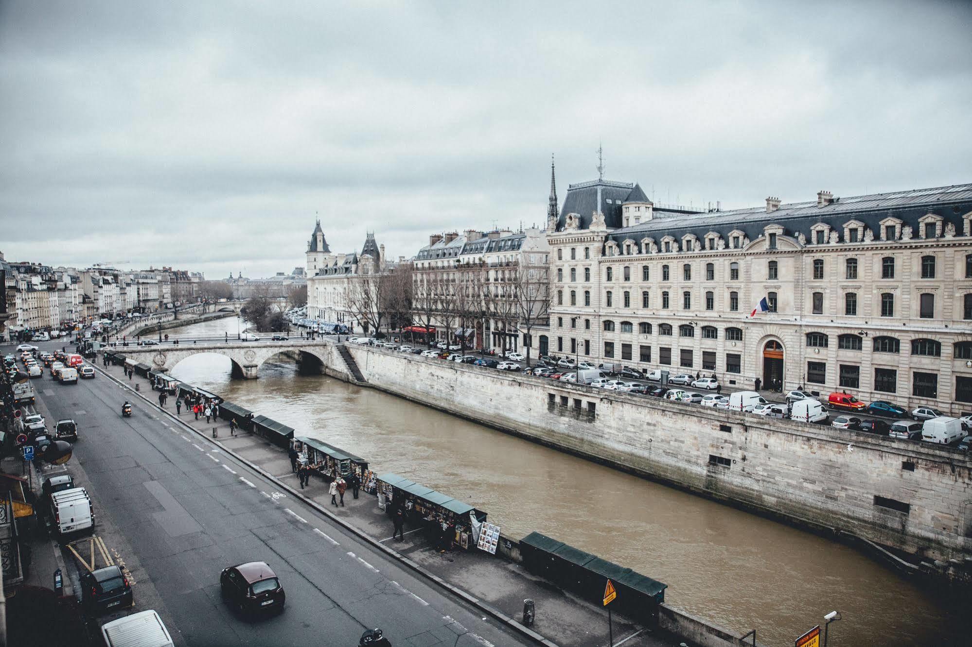 Hotel Le Notre Dame Saint Michel Paris Exteriör bild